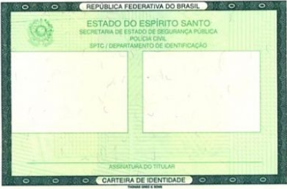 Frente do Documento